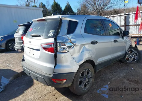 2021 Ford Ecosport S из США, поврежденный, VIN MAJ3S2FEXMC422874